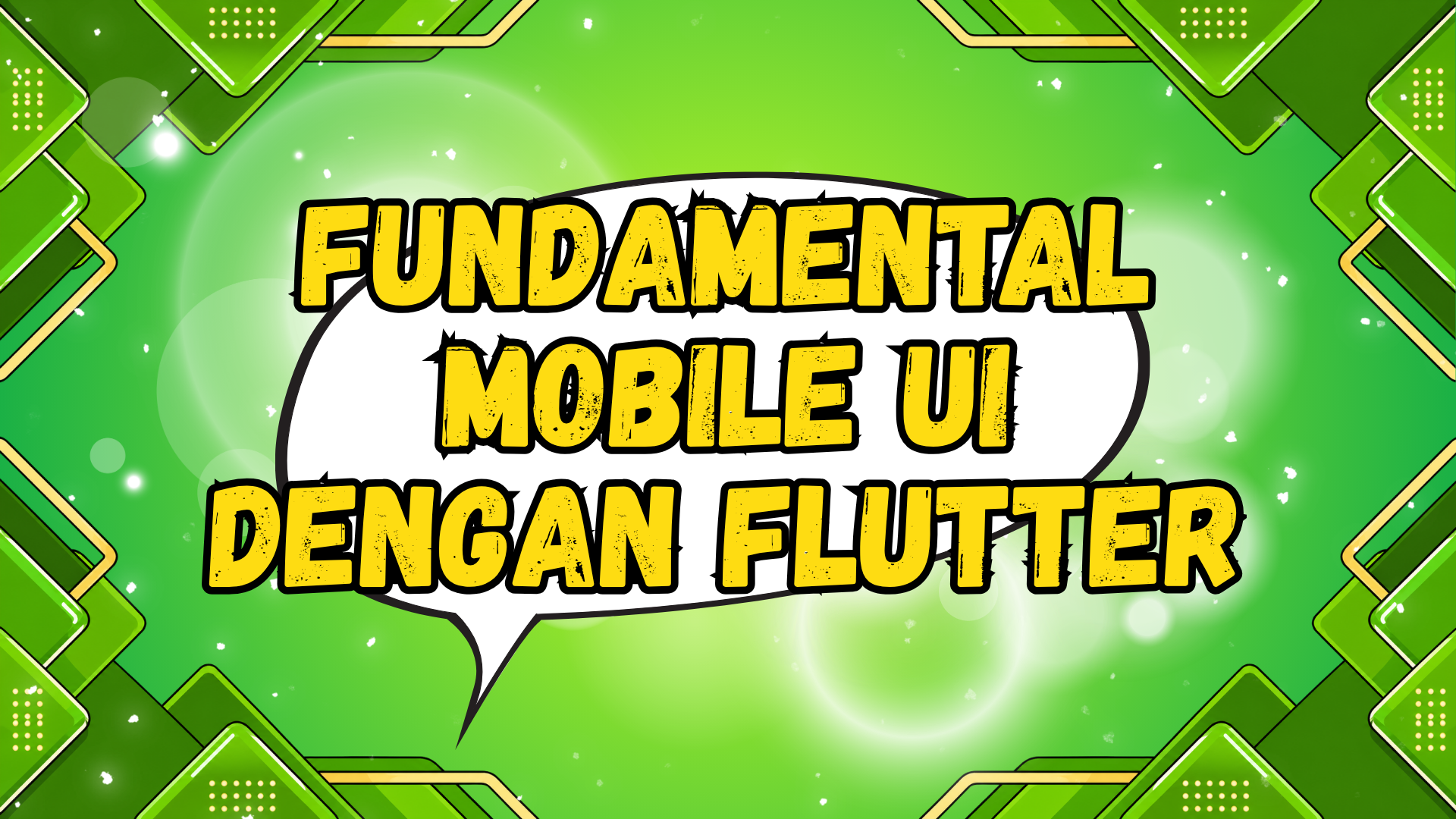 Fundamental Mobile UI dengan Flutter